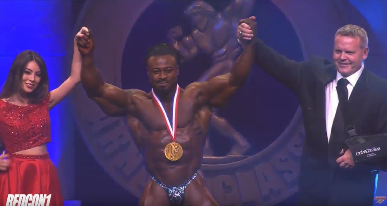 William Bonac finishes as “the conqueror” in the 2018 Arnold Classic!