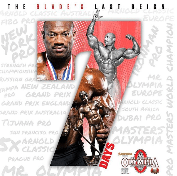 The 2020 Olympia will be Dexter Jackson’s last!