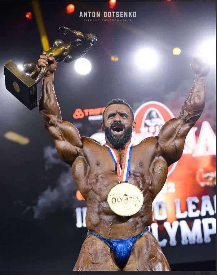 2022 Mr. Olympia's results
