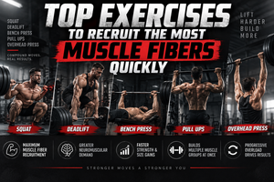 Top Exercises to Recruit the Most Muscle Fibers Quickly